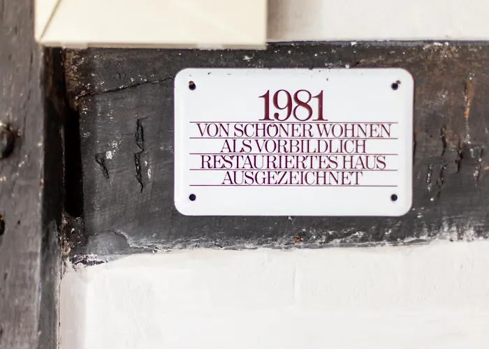 Malerisches Haus In Schoenster Strasse Der Altstadt * Detmold